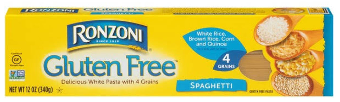 Ronzoni Gluten Free Pasta, Spaghetti, 12 oz