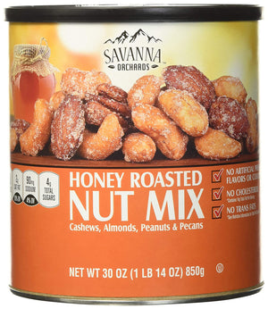 Savanna Orchards Honey Roasted Nut  Mix, 30 oz