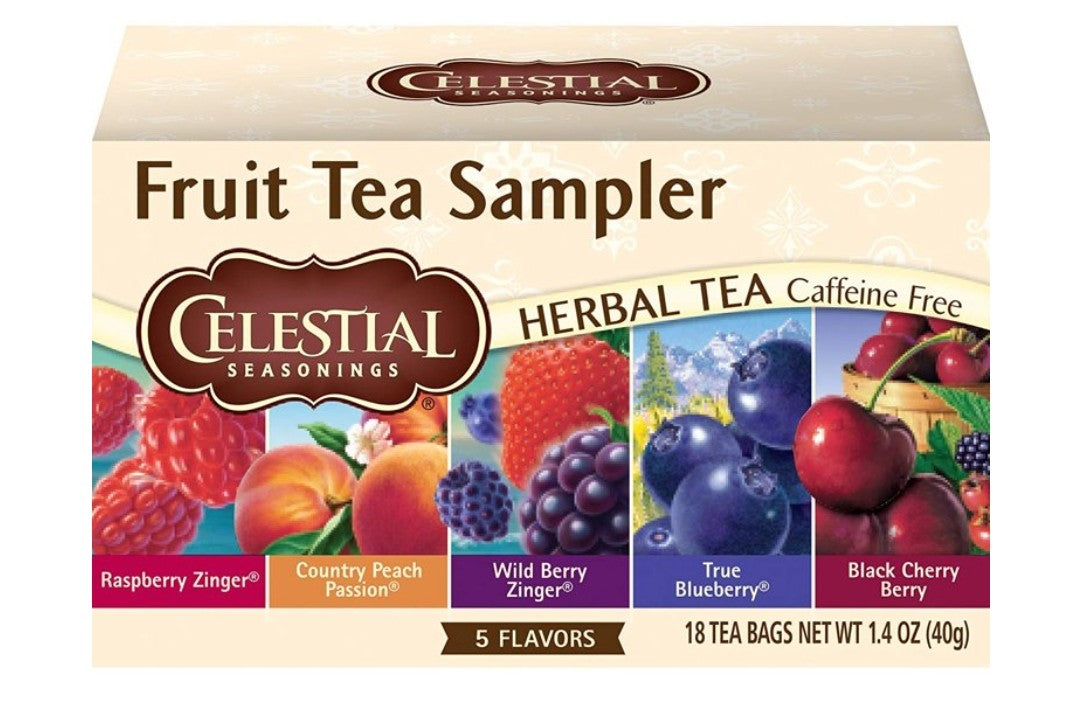 Celestial Seasonings Fruit Tea Sampler, 18 ct