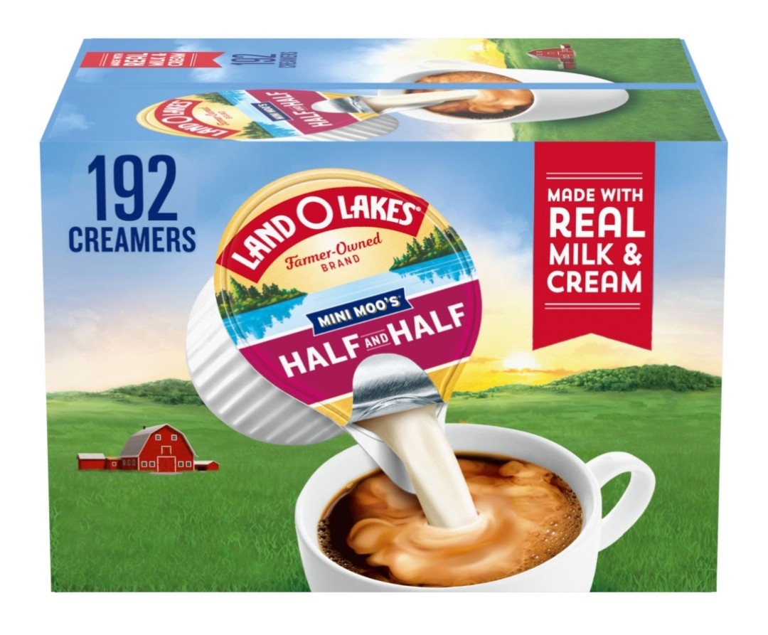 Land O Lakes, Mini Moos Half & Half box, 192 ct