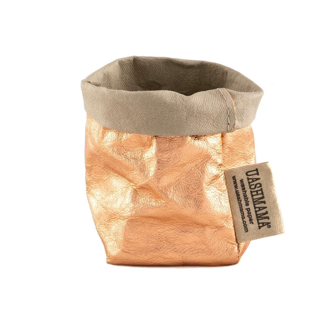 UASHMAMA Small Paper Bag Metallic