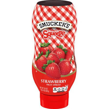 Smucker's Squeeze Fruit Spread, Strawberry, 20 oz