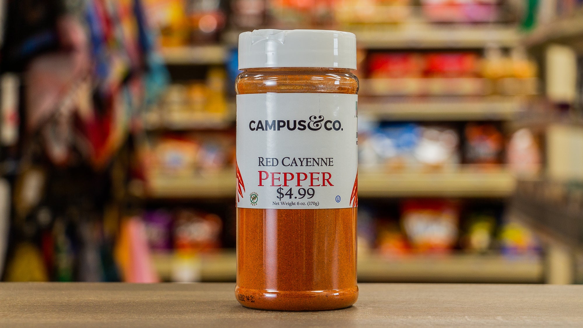 Campus&Co. Red Cayenne Pepper, 6 oz