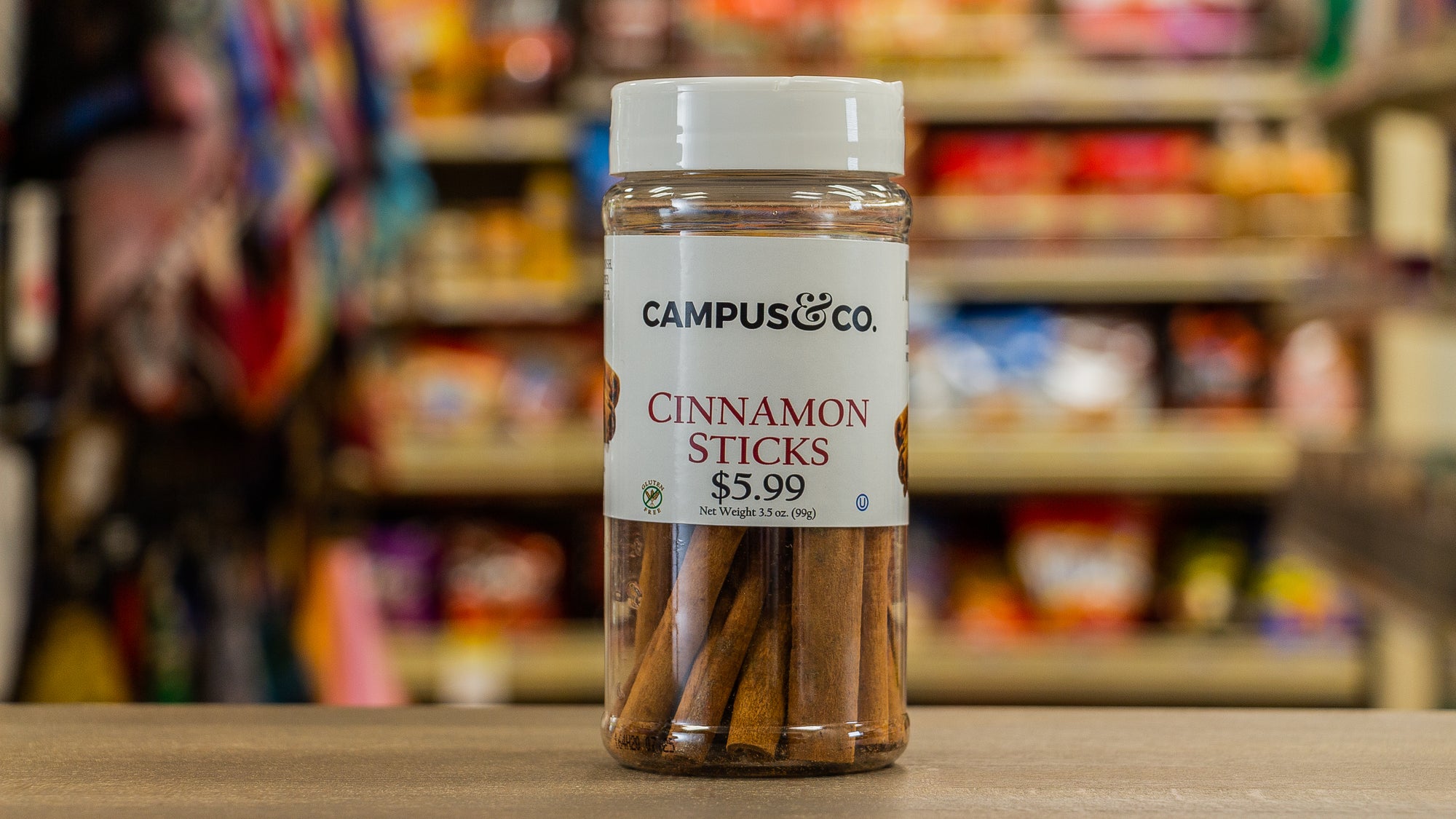 Campus&Co. Cinnamon Sticks, 4", 3.5 oz