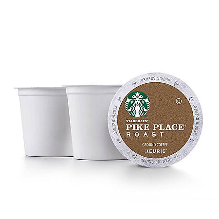 Starbucks Pike Place, Medium Roast, 72 K-Cups Pods