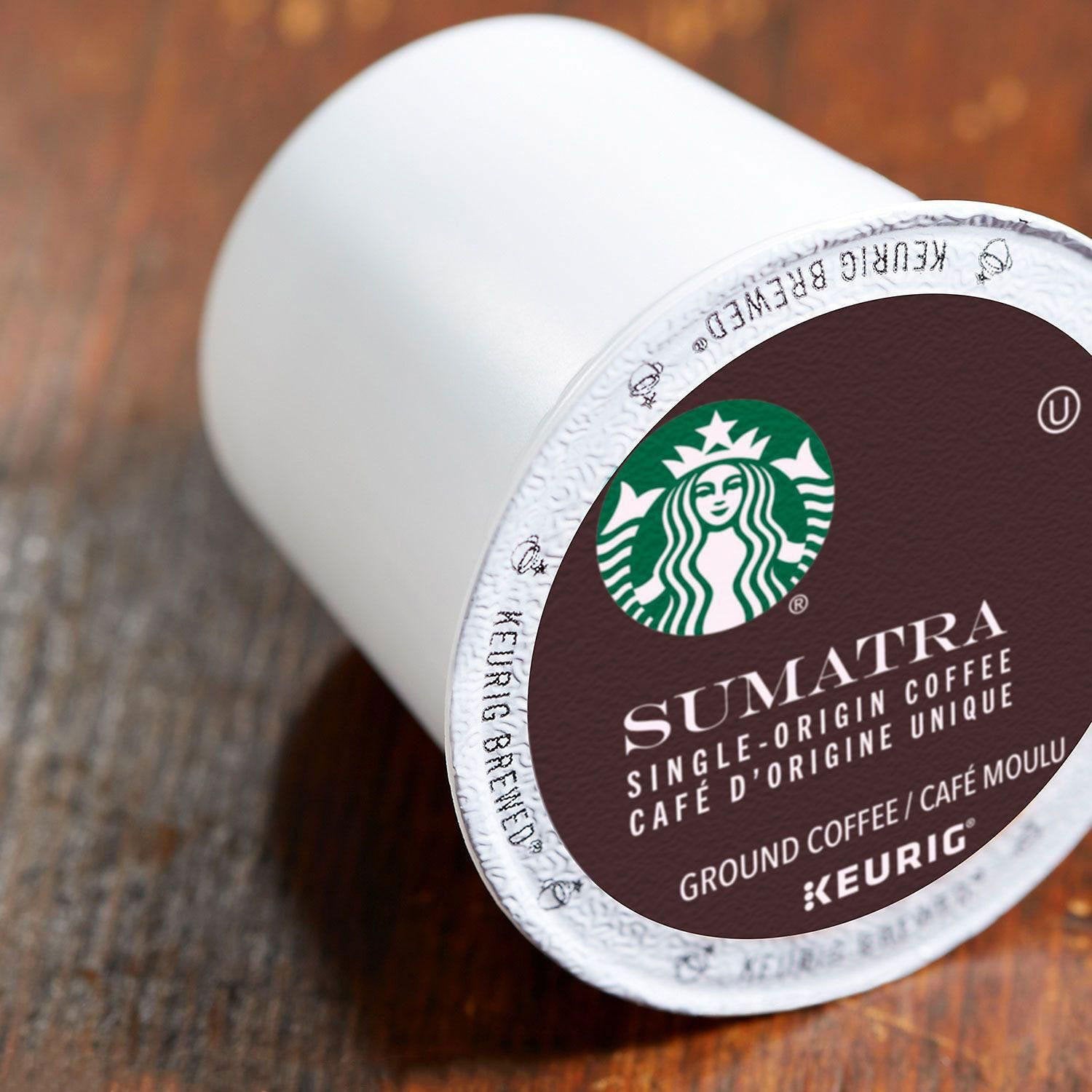 Starbucks Sumatra Dark Roast K Cups, 72 ct