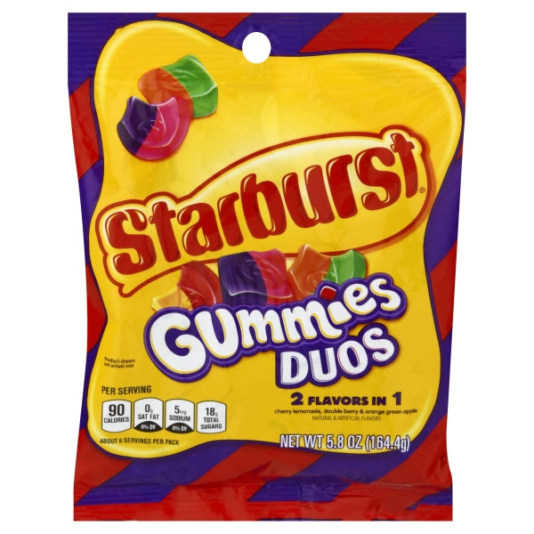 Starburst Gummies Duo, 5.8oz