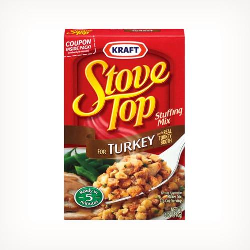 Kraft Stove Top Stuffing Mix, Turkey, 6 oz