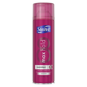 Suave Max Hold Hairspray, Unscented, 11oz