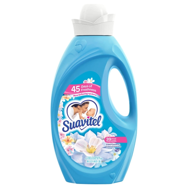 Suavitel Fabric Softener, Field Flowers, 46 oz