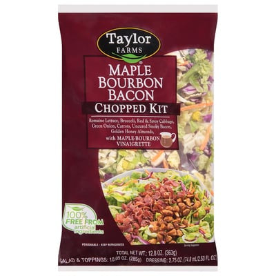 Taylor Farms Maple Bourbon Bacon Salad Kit, 12.8 oz