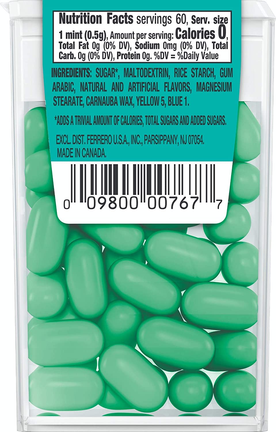 Tic Tac Wintergreen, 1oz