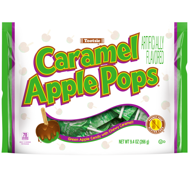 Tootsie Caramel Apple Pops, 9.4oz