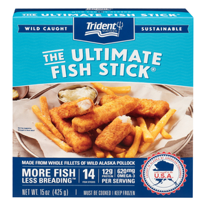 Trident Seafood Ultimate Fish Stick, 15 oz