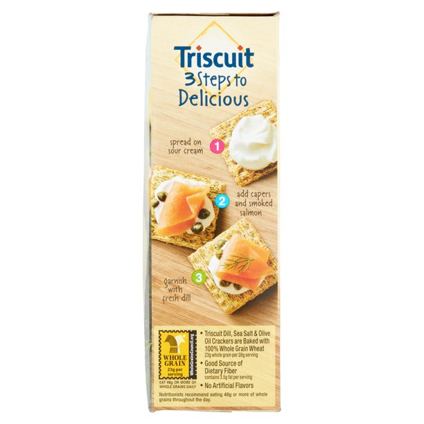 Triscuit Crackers, Dill, Sea Salt, & Olive Oil, 8.5 oz