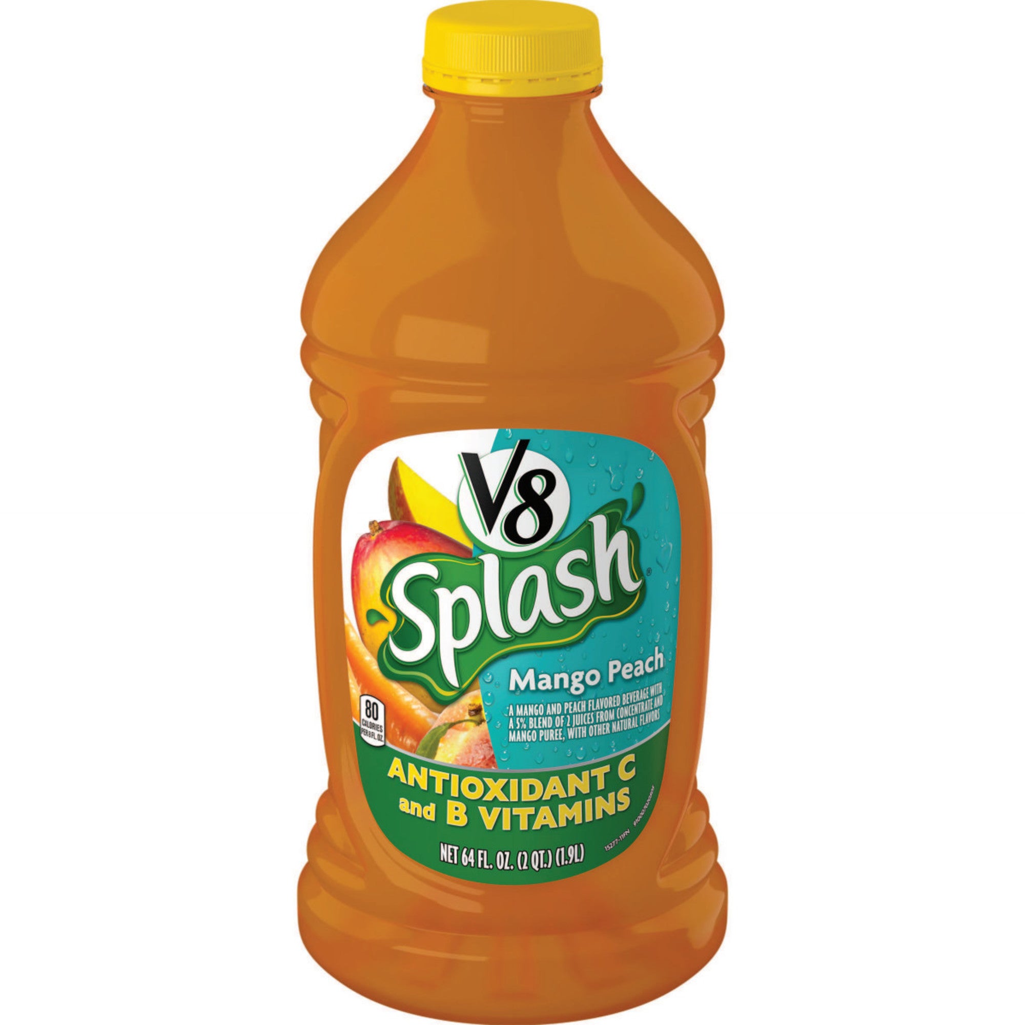 V8 Splash Juice, Mango Peach, 64 oz