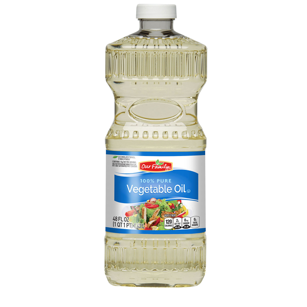 Our Family Vegetable Oil, 48oz