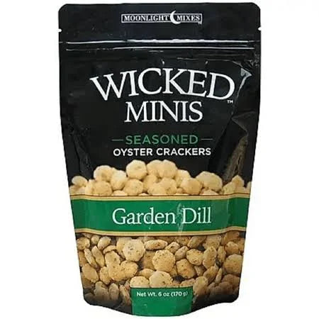 Wicked Minis Snacking Crackers, Garden Dill, 6oz