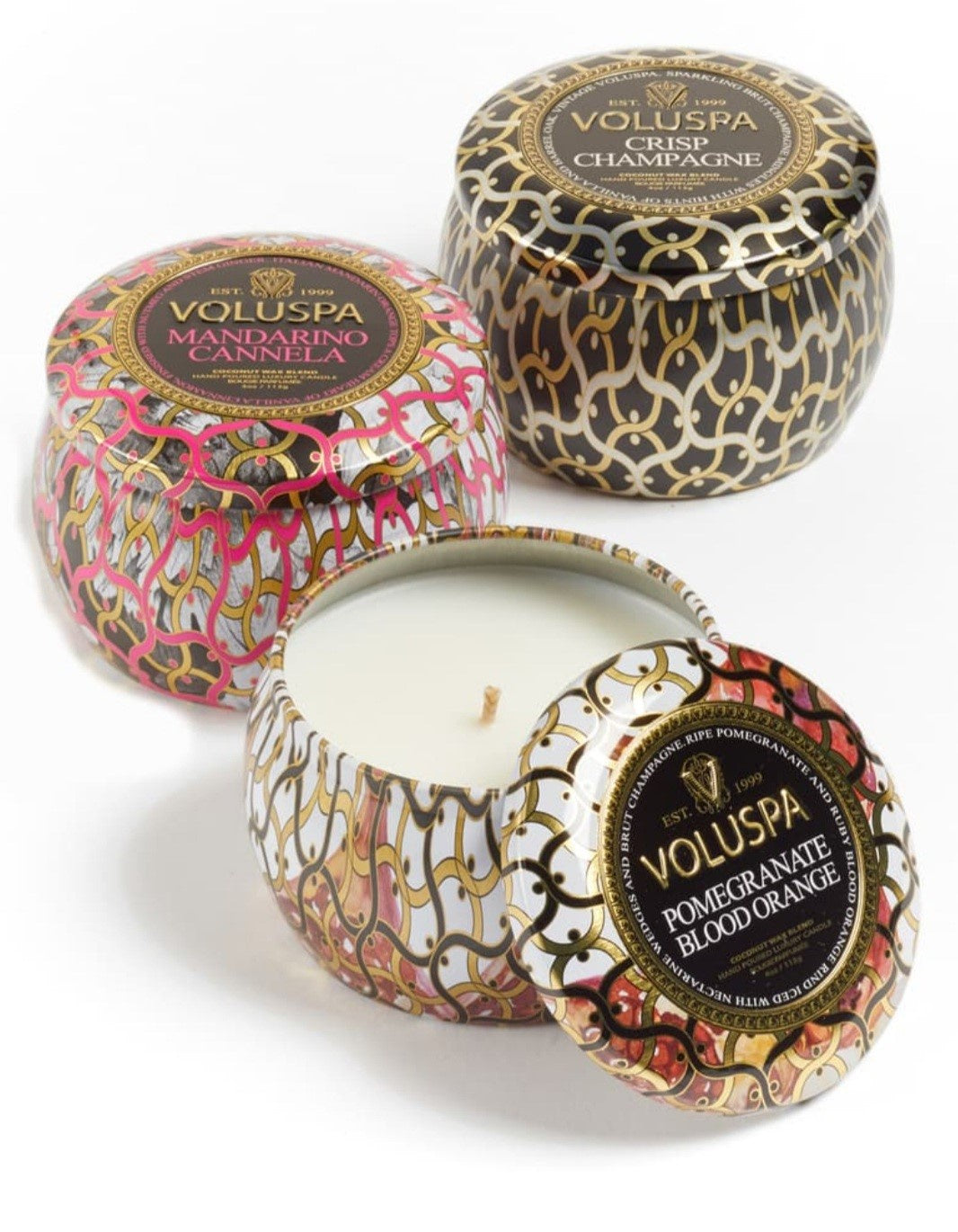 Voluspa Candle 4oz Mini Tin