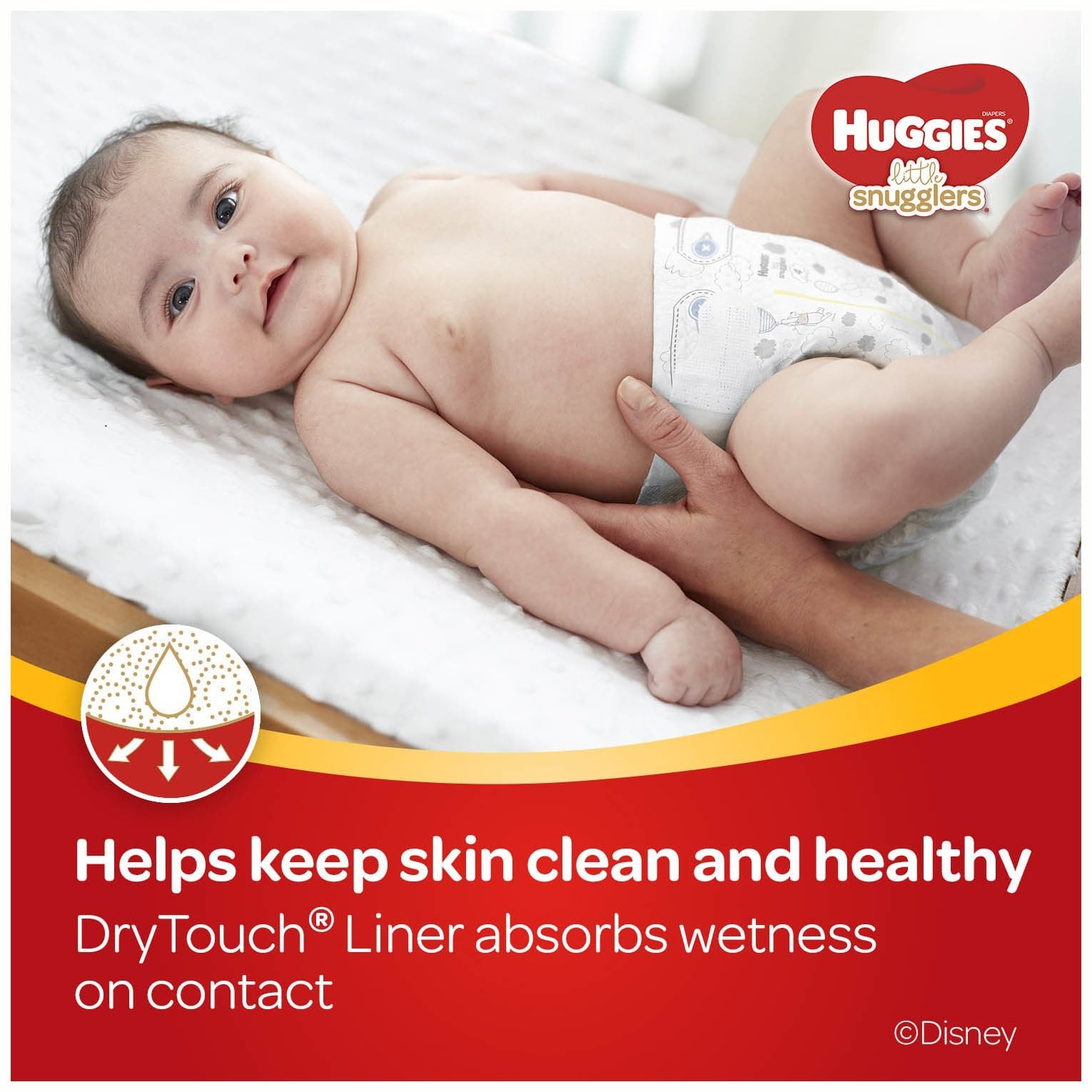 Huggies Diapers, Little Snugglers, Size 5, 104 ct