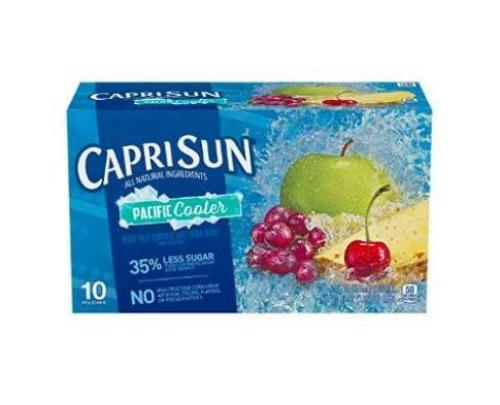 Caprisun Juice Drinks, Pacific Cooler, 6 oz, 10ct