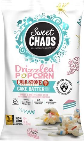 Sweet Chaos Drizzled Popcorn Cold Stone Cake Batter, 5.5 oz