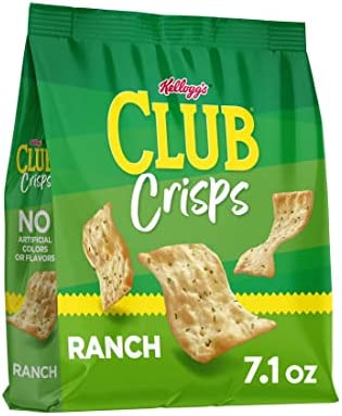 Kellogg's Club Crisps Ranch, 7.1 oz