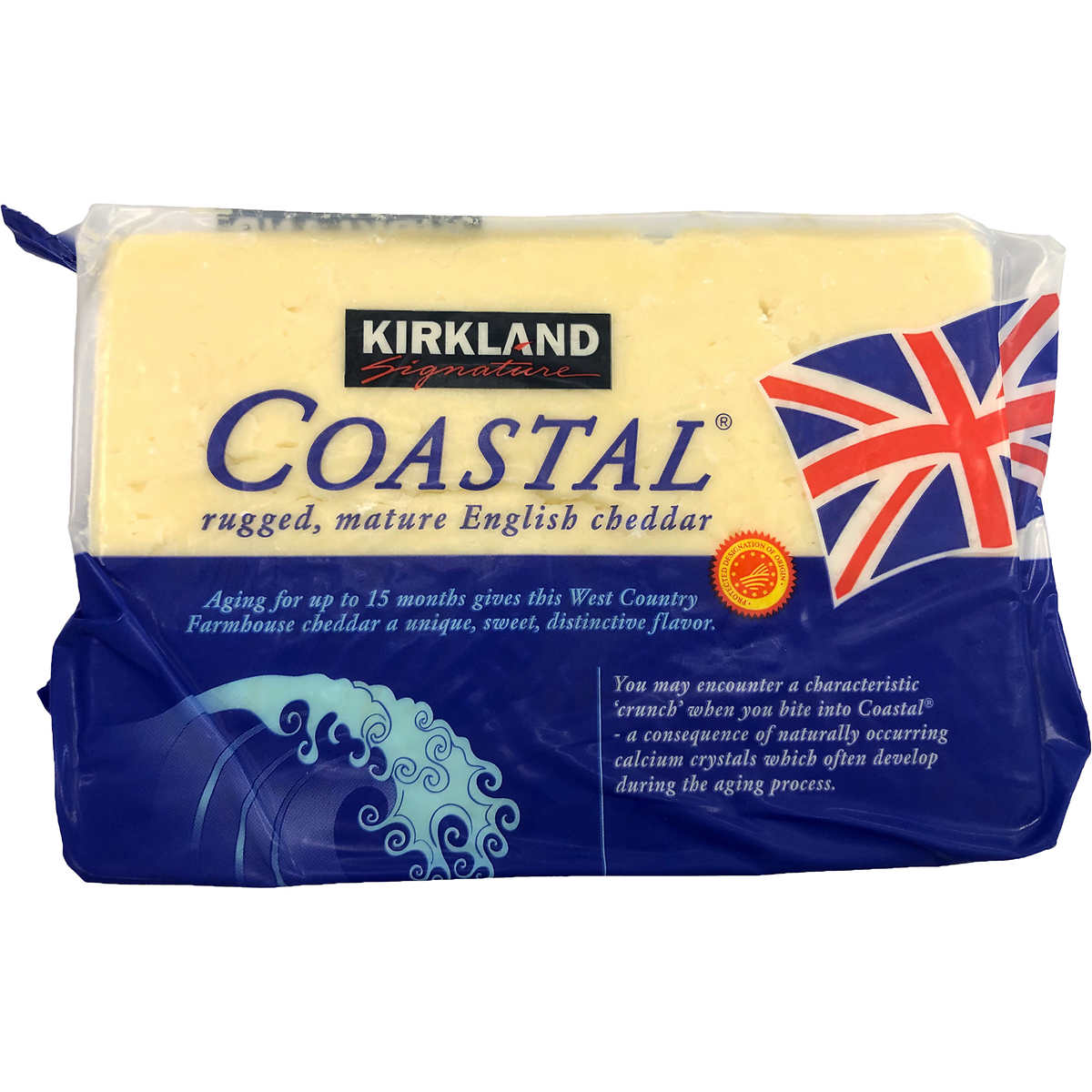 Kirkland Signature Coastal English Cheddar Block