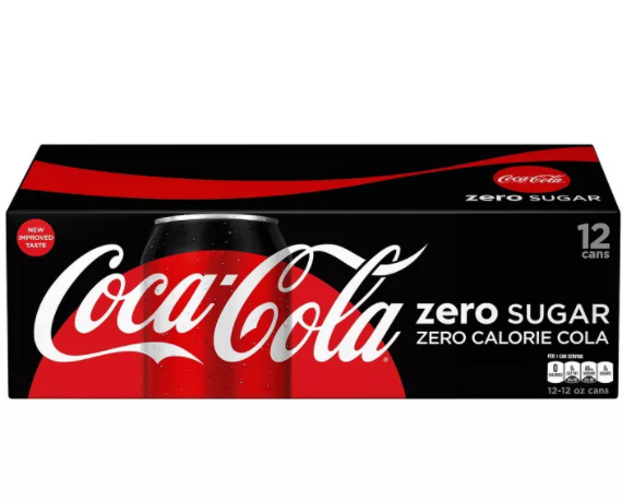 Coke Zero, 12 oz cans, 12 ct