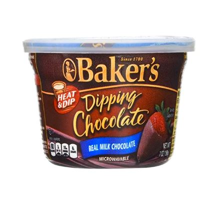 Baker's Dipping Milk Chocolate, 7 oz