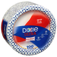 Dixie Ultra Paper Plates, 10", 100 ct