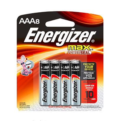 Energizer Batteries, AAA, 8 ct