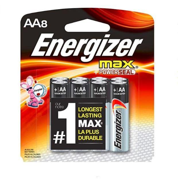 Energizer Batteries, AA, 8 ct