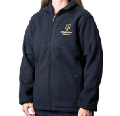 Navy Microfleece Jacket