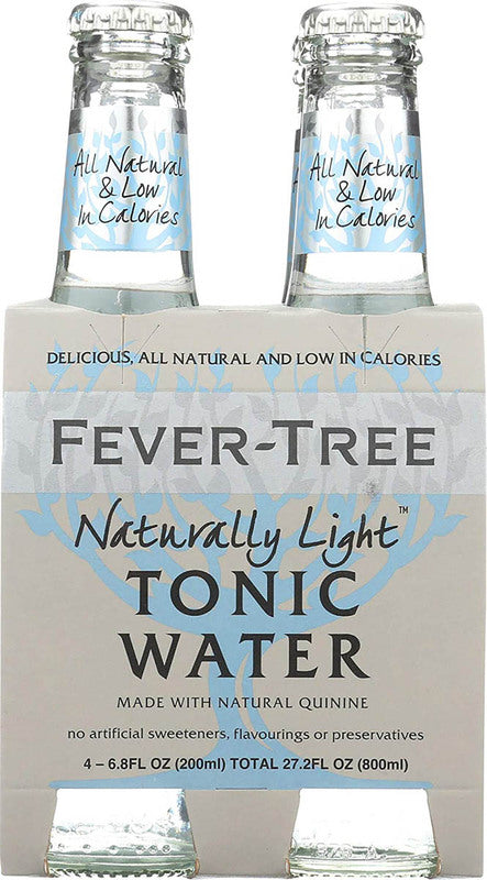 Fever-Tree Tonic Water, 6.8 oz, 4 ct