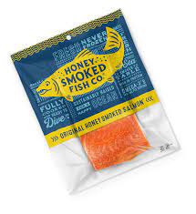 Honey Smoked Fish Co. Smoked Salmon, Fully Cooked, Approx. 12 oz.