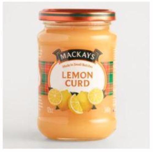 Mackays Lemon Curd, 12 oz