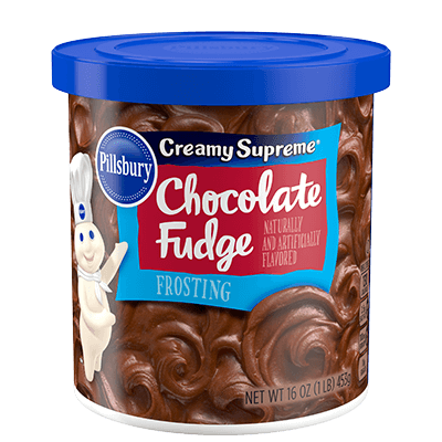 Pillsbury Creamy Supreme Frosting, Chocolate Fudge, 16 oz