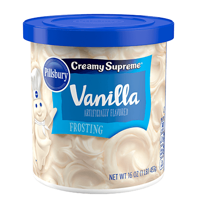 Pillsbury Creamy Supreme Frosting, Vanilla, 16 oz