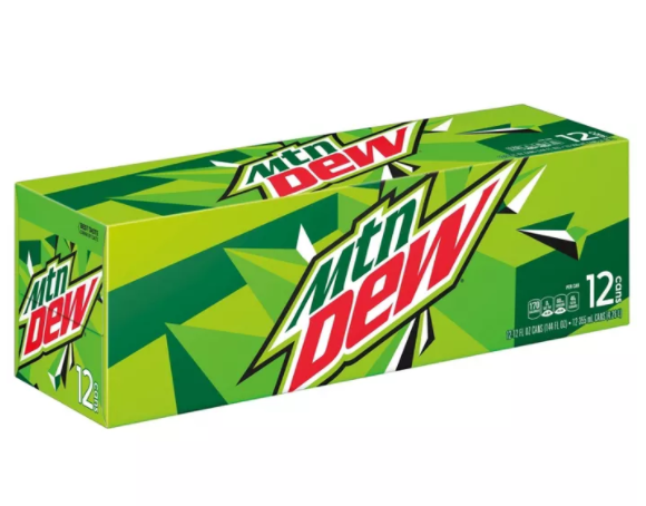 Mountain Dew, 12oz cans, 12 ct