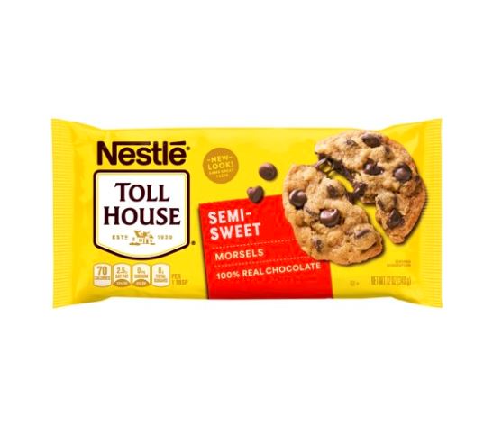 Nestle Chocolate Chips, Semi-Sweet, 12 oz