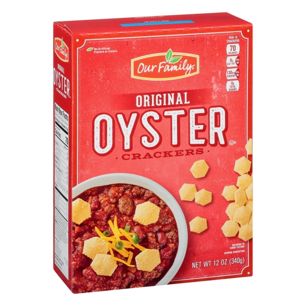 Our Family Original Oyster Crackers, 12oz