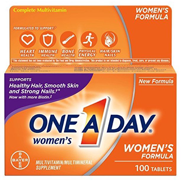 One A Day Women's Complete Multivitamin, 100 ct