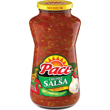 Pace Chunky Salsa, Medium, 24 oz