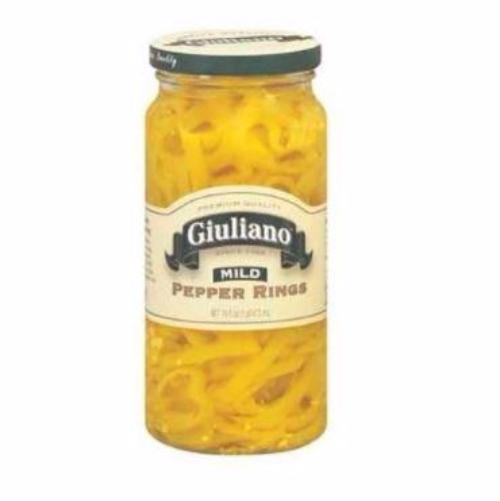 Giuliano Mild Pepper Rings, 16 oz