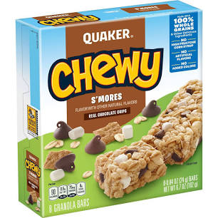 Quaker Chewy S'mores, 6.7 oz