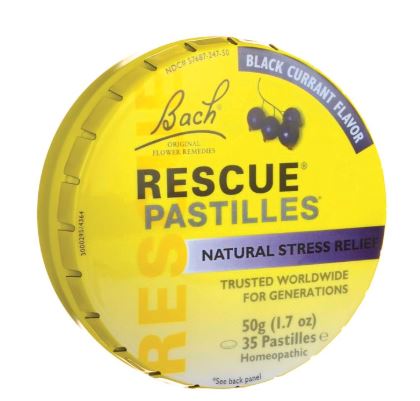 Bach Rescue Pastilles, Black Currant, 1.7 oz