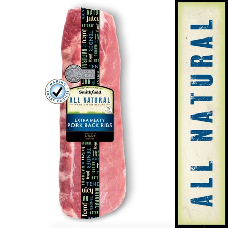 Smithfield Extra Meaty Baby Back Ribs, 1 ct