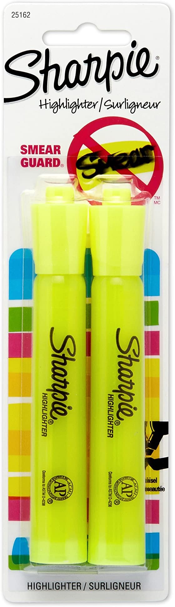 Sharpie Yellow Highlighter, 2 ct