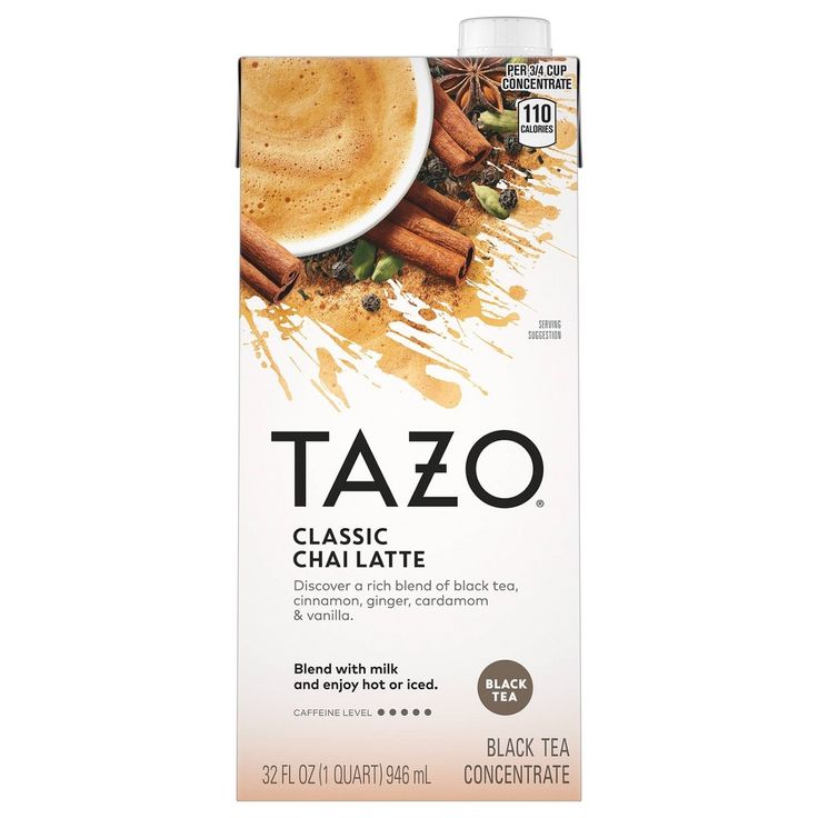 Tazo Classic Chai Tea Latte Concentrate, 32 fl oz